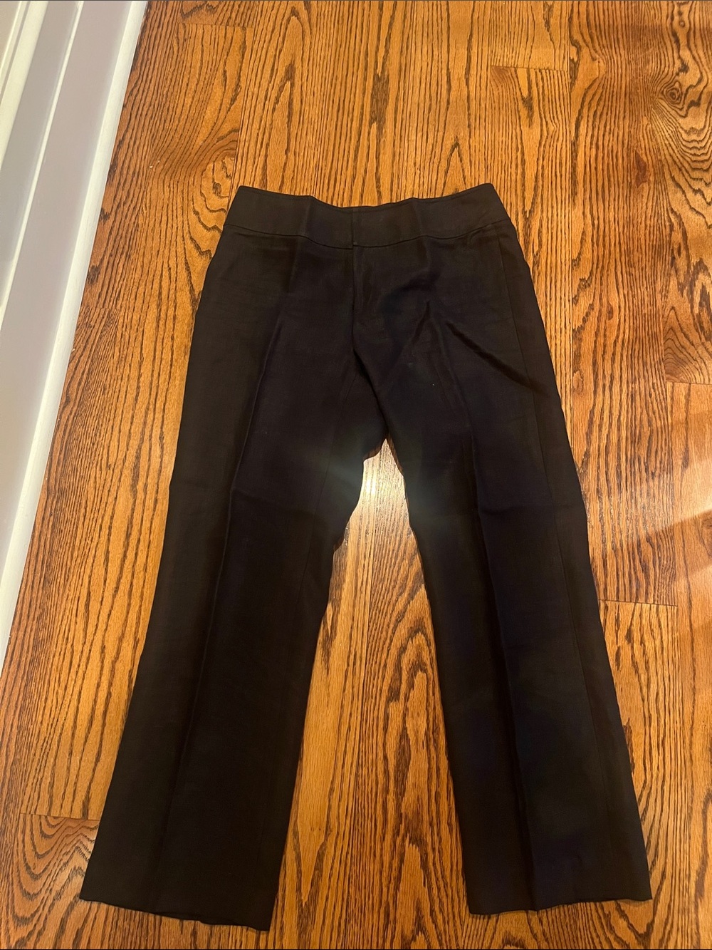 Banana Republic Black Cropped Ankle Pants